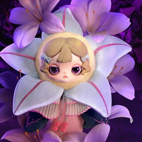 Softopia Accessories - Viora Floraison Libre Series Plush NIB - Lily